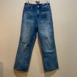 blank nyc baxter ribcage straight leg jeans 30